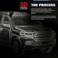 Accesorios para Auto S390A, Snorkel 4x4, Toma de Aire para Discovery Serie 300 / Discovery 1 3/1994 en Adelante