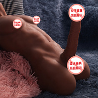 Poupée sexuelle en silicone, poupée d'amour en silicone, poupée réaliste en silicone, demi-corps réaliste, gode