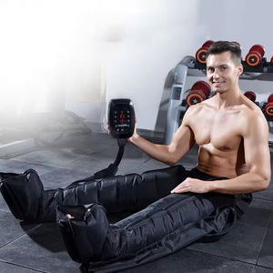 <span class=keywords><strong>Bottes</strong></span> <span class=keywords><strong>de</strong></span> massage à air comprimé portables Zoshine <span class=keywords><strong>de</strong></span> haute qualité à 6 modes pour la relaxation musculaire des jambes et le soulagement <span class=keywords><strong>de</strong></span> la fatigue des pieds - Product Image 1