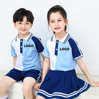 Uniformes Escolares Deportivos Personalizados con Logotipo para Niños, Uniformes Escolares Modernos para Jardín de Infancia, Diseño de Polo de Colores, Unisex