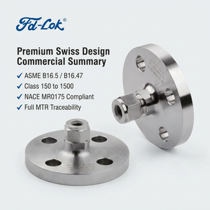 Adaptateur de <span class=keywords><strong>raccord</strong></span> de tube ANSI en acier inoxydable poli de haute qualité, forgé, RF RTJ, connecte diverses tailles disponibles, 316ss haute qualité - Product Image 1