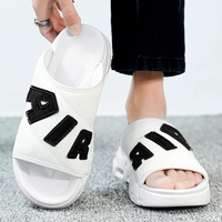 Haute qualité hommes extérieur intérieur pantoufles sandales plage Design Air hommes antidérapant confortable pantoufles hommes chaussures décontractées taille 46 47