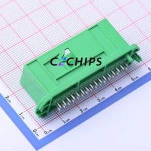 K966658WV-2x16-PTSNG Automotive Connector Through hole Component (THT) Connector Automotive Connector Socket 32P 2.54mm 2 - Product Image 2