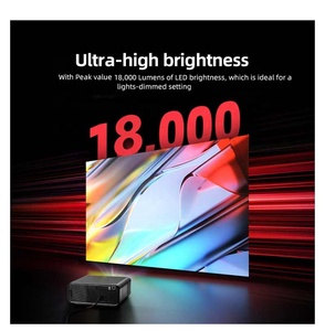 Proyector <span class=keywords><strong>de</strong></span> TV Inteligente 4K con Certificación <span class=keywords><strong>Google</strong></span>-TV, Alto Lumen, Full HD 1080P, Cine 3D, Videojuegos, Reuniones, Proyector Digital para Exteriores con Wifi - Product Image 5