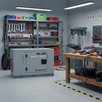 Generadores Inverter Diésel Súper Silenciosos KC540F Kohler con Motor Personalizado de 10kva TD10is Refrigerados por Aire para Uso en Proyectos