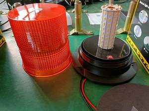 160มม.Amber Led Strobe คำเตือน Light สัญญาณ Beacon <span class=keywords><strong>2018</strong></span>ขาย Top กันน้ำ12V 24V Stroge แม่เหล็กหรือสกรูยานพาหนะ ECE R10 - Product Image 3