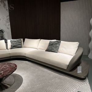 Italië Reflex <span class=keywords><strong>Ferrari</strong></span> Luxe Italiaanse Stof Sectionele Bankstel Elegant Boog Ontwerp Cabriolet Voor Grote Appartementen Villa Hotels - Product Image 3