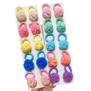 2026 Hot Selling Multiple Models Simple Candy Color Small Ball Hair <b>Tie</b> 10 Pieces/Set Girl's Hairpins Fashion Jewelry Wholesale - Product Image 6