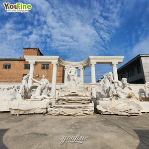 Fuente Grande de mármol de <span class=keywords><strong>Trevi</strong></span> de piedra de jardín - Product Image 4