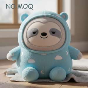 Peluche Lune Nuage, jouet de sommeil, paresseux en peluche, décoration de chambre d'enfant, animal en peluche confortable et câlin - Product Image 1