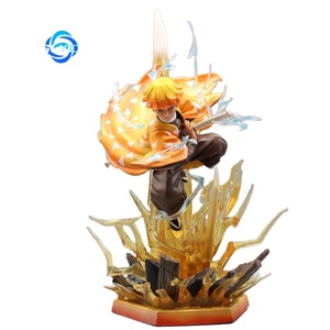 32cm Thunder Agatsuma Zenitsu Anime figura de acción 31cm 12,2 pulgadas <span class=keywords><strong>Manga</strong></span> Demoned Slayers estatua de PVC - Product Image 2