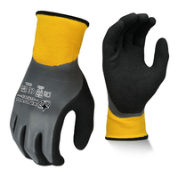 Guantes de Trabajo XINGYU con Forro de Nailon de Calibre 13, Totalmente Recubiertos de Látex Espumado, Resistentes a las Manchas, Antideslizantes, para Almacén y Agricultura