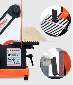 230-240V 250W 50Hz 25,4*762mm Correa y lijadora de disco de 125mm Madera y metal <span class=keywords><strong>Sandin</strong></span> - Product Image 4