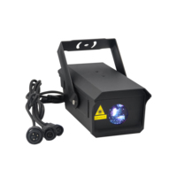 Projecteur laser GBR-TSL20 pleine couleur 2W IP65 étanche à activation sonore pour décoration extérieure et fêtes