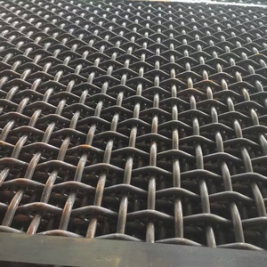 Wholesale 45# 65mn Steel Crimped <strong>Wire</strong> Mesh Screen Sand Gravel Mine Sieve Crusher Woven Hooked Vibrating Screen Mesh Casting - Product Image 6