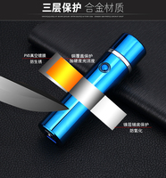 Briquet Électrique Double Arc Rechargeable USB WL108 pour Cigarette