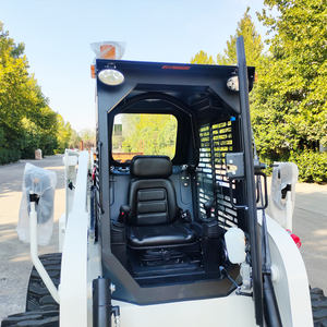 مصنع صيني ديزل 4 عجلات/مجنزرة زاحفة سكيد صغيرة مع كابينة ، 4 طن × طن ، 1.6ton للبيع - Product Image 4