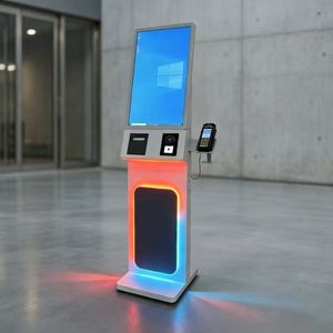 <span class=keywords><strong>Kiosque</strong></span> interactif d'intérieur <span class=keywords><strong>à</strong></span> écran tactile incurvé 23,6/27 pouces, machine de commande et de paiement en libre-service pour restaurants, fonction SDK - Product Image 5