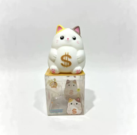 Mainan Squishy Grosir Bentuk Kue Kucing Hantu Bebek Penguin, Mainan Lunak untuk Diremas, Sensorik Buah, Fidget, Pereda Stres, Hadiah, Souvenir Pesta Dewasa