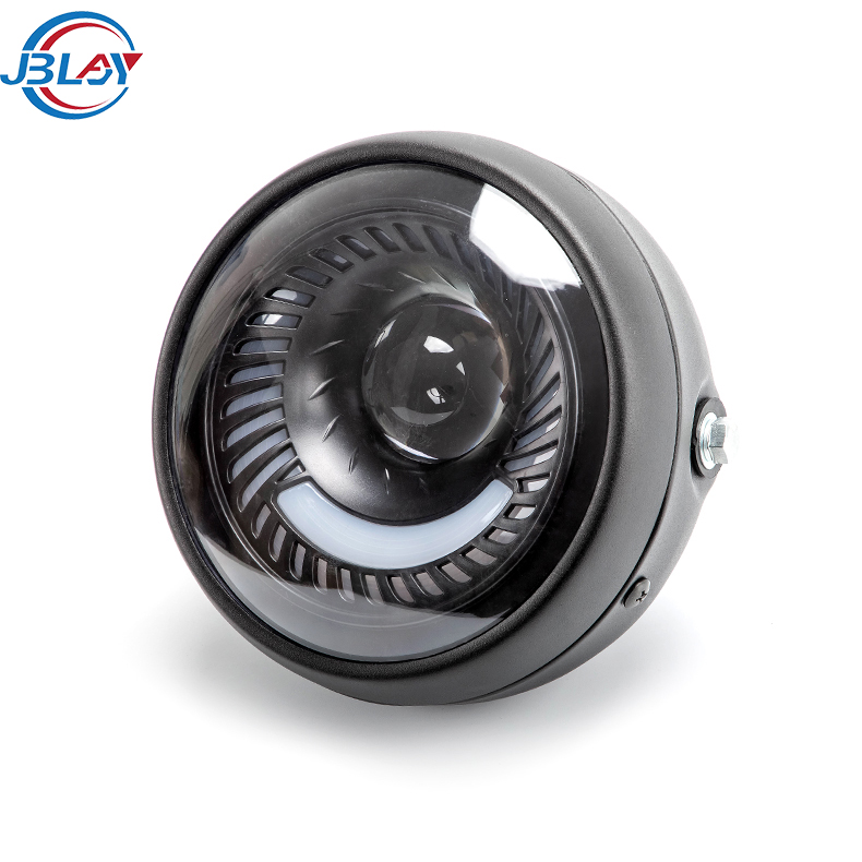 Светодиодный налобный фонарь Vortex Round 6,5 дюйма в стиле ретро для кафе