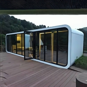 Serres préfabriquées Chine, maison préfabriquée moderne, mini-maison modulaire de 20 pieds, cabane de villégiature, maison de vacances - Product Image 4