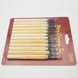 12 pièces professionnel <span class=keywords><strong>sculpture</strong></span> sur <span class=keywords><strong>bois</strong></span> ciseaux ensemble basique détaillé main bricolage outils Kit pour le travail du <span class=keywords><strong>bois</strong></span> <span class=keywords><strong>Sculpture</strong></span> artisanat débutant Expert - Product Image 5