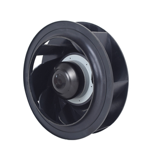 Ventilateur à rotor externe silencieux à forte puissance, fonctionnement stable, grand débit d'<span class=keywords><strong>air</strong></span>, dissipation thermique, échappement EC, hélice inclinée vers l'arrière - Product Image 2