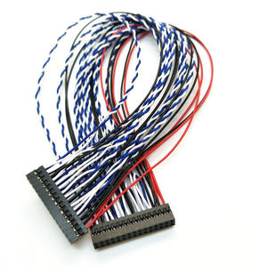 Dupont แถวคู่ส่วนหัวของขา2.0มม. ขั้วต่อ PCB 2*40P หมุดชุบทองตัวเรือน PA66 - Product Image 5