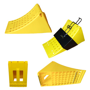 Topes de Rueda de Plástico Resistentes para Camiones, Automóviles y Vehículos, Capacidad de Carga de 30T - Product Image 6