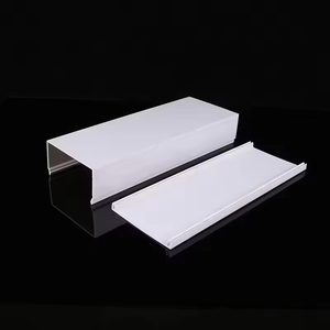 Nouveau design – <span class=keywords><strong>Profilé</strong></span> <span class=keywords><strong>carré</strong></span> auto-adhésif en <span class=keywords><strong>PVC</strong></span> pour gaine de câbles, gestion invisible des fils au sol, usage domestique – Vente en gros - Product Image 2