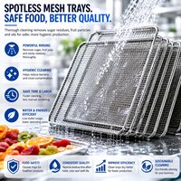 Laveuse automatique industrielle de paniers en plastique, type pulvérisation, pour usine alimentaire