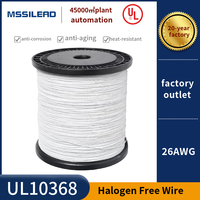 Spot Wholesale UL10368 Fil électrique 26AWG Fil XLPE sans halogène Cuivre étamé Fil d'éclairage à 105 degrés