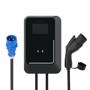สถานีชาร์จรถยนต์ไฟฟ้า New Tpson 7Kw แบบติดผนัง พร้อมมาตรฐาน IP65 รองรับการใช้งานผ่านแอป/บัตร ชนิด Type2 กำลังไฟ 32A ได้รับการรับรองมาตรฐาน CE สำหรับใช้ในบ้าน - Product Image 1