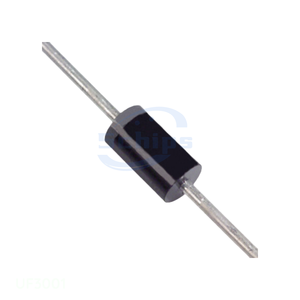 DO-201AD, Axial Ic Electronic Components Manufacturer Channel DIODE STANDARD 50V 3A DO201AD UF3001 Single Diodes - Product Image 1