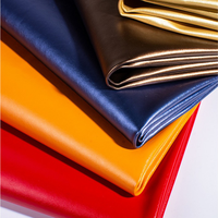 Tissu en cuir artificiel PU écologique, respirant, extensible, imperméable pour vêtements, meubles, sacs