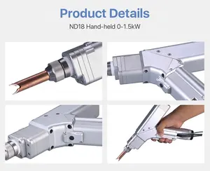 ALS prix d'usine léger WSX ND18 tête de soudage à main oscillante pour machine de soudage laser à fibre portable