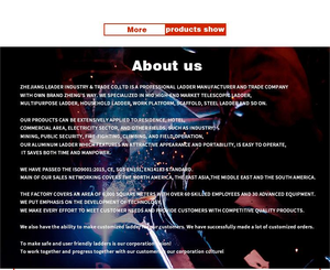 Échelle <span class=keywords><strong>télescopique</strong></span> en aluminium au design moderne personnalisé, 330 lb, échelle combinée pliable, noire, pour utilisation en appartement - Product Image 6