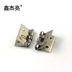 บานพับเหล็กสปริง 25x30x0.8 มม. แบบติดตั้งบนพื้นผิวสำหรับประตูตู้ - Product Image 2