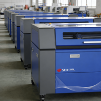 Cortadora Láser de CO2 ARGUS 1610 |   Máquina de Corte Láser con Impresora Plotter de Vinilo para Materiales No Metálicos, Madera y Goma