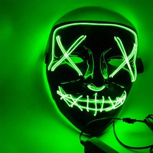 Máscara <span class=keywords><strong>de</strong></span> fiesta <span class=keywords><strong>de</strong></span> Halloween <span class=keywords><strong>con</strong></span> luz LED, mascarilla divertida <span class=keywords><strong>con</strong></span> <span class=keywords><strong>purga</strong></span> para año <span class=keywords><strong>de</strong></span> elección, Gran Festival, Cosplay, SUMINISTROS <span class=keywords><strong>DE</strong></span> <span class=keywords><strong>DISFRACES</strong></span> - Product Image 6