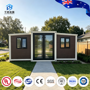 Casa Container <span class=keywords><strong>di</strong></span> Lusso a Doppia Ala Espandibile con Spazio Abitativo Allargabile per Resort, Homestay, Casa <span class=keywords><strong>Vacanze</strong></span>, Sito Glamping - Product Image 1