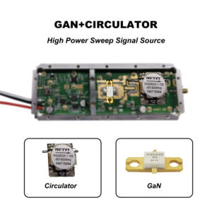 Módulo Amplificador de Potência RF de 50W GaN Circulador VCO Conector SMA-Fêmea 100MHz-6300MHz Módulo Anti-Drone UAV Anti-FPV - Product Image 3