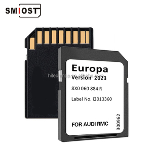 SMIOST <span class=keywords><strong>carte</strong></span> personnalisée Navig Memorial Car Navigation 8GB CID <span class=keywords><strong>carte</strong></span> <span class=keywords><strong>SD</strong></span> pour <span class=keywords><strong>Audi</strong></span> RMC A7 S7 <span class=keywords><strong>Q3</strong></span> Europe - Product Image 1