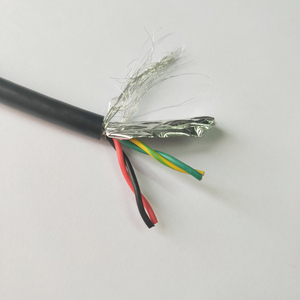 <span class=keywords><strong>Cable</strong></span> de Control Blindado <span class=keywords><strong>Trenzado</strong></span> de <span class=keywords><strong>Par</strong></span> Cruzado de 4 Núcleos 4x1.5mm Changlang RVSP con Aislamiento de PVC 450/750V - Product Image 1