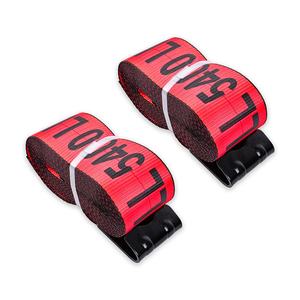 플랫 후크 래칫 타이 다운이있는 헤비 듀티 16200lbs 4 인치 윈치 스트랩 카고 컨트롤 - Product Image 4