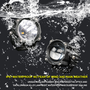 <span class=keywords><strong>3</strong></span> Inch 8D Ống Kính LED Làm Việc Ánh Sáng 6000K Trắng 3500K Vàng <span class=keywords><strong>Flush</strong></span> Núi Lái Xe Ánh Sáng Đèn Sương Mù Cho Xe Tải SUV 4WD 12V 24V - Product Image 4