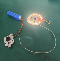 Lampe de table Pcb USB Rechargeable Led Touch Switch Dimmable Lampe de bureau Ensemble complet d'accessoires de source de lumière DIY Module Led