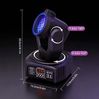 Mini projecteur à faisceau de points 30W, effet laser pour fête, lumière de scène DMX512 à commande vocale pour DJ, bar, discothèque