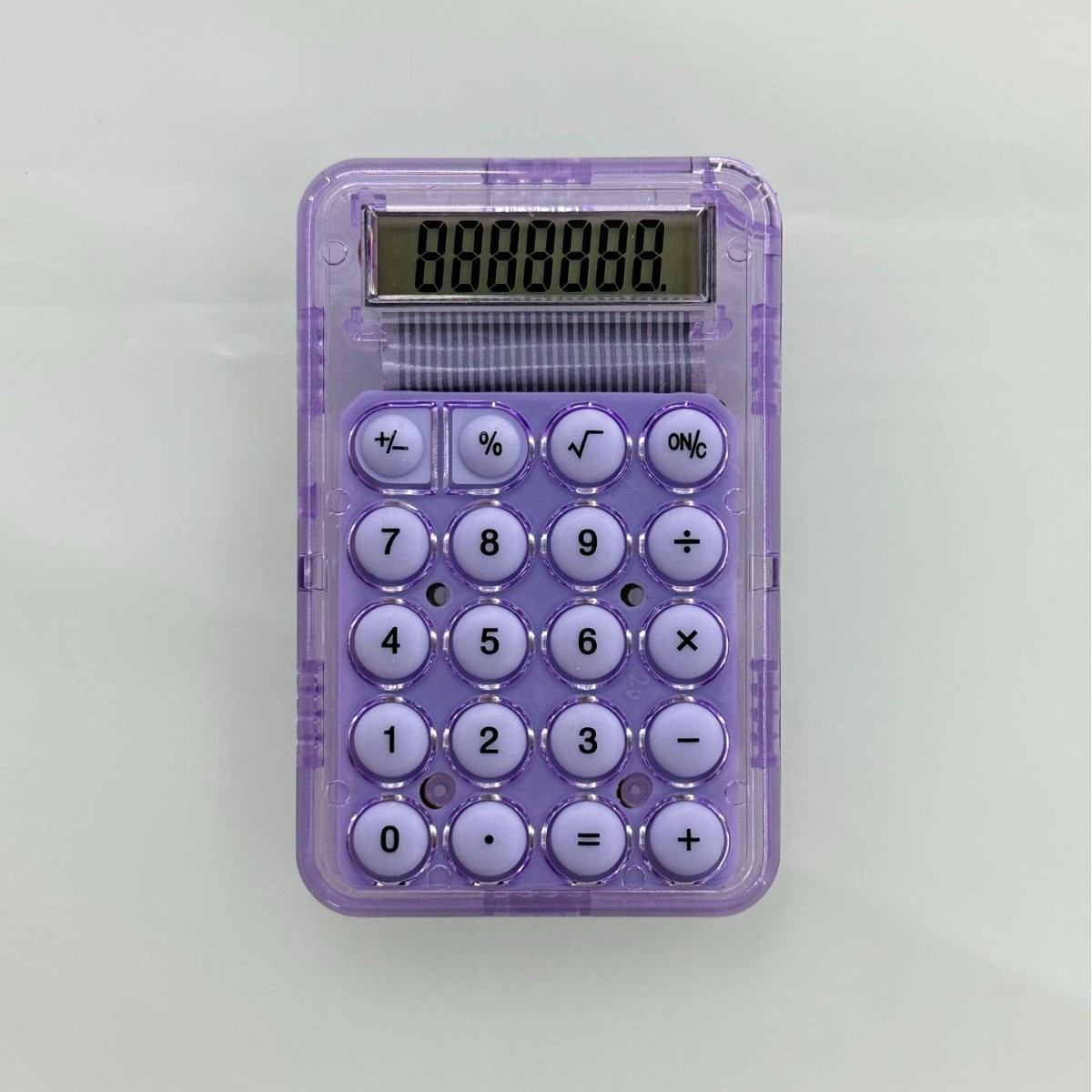 Emballage violet-opp de coque de couleur