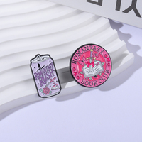 Épingles en émail du club de lecture Romantasy, lecteur de fantasy, Romantasy Rush, broche littéraire, badge de revers, bijoux de mode, cadeau pour les amis